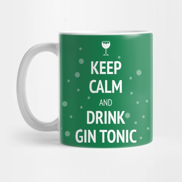 Keep calm and drink gin tonic by APDesign